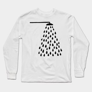 Shower in bathroom Long Sleeve T-Shirt